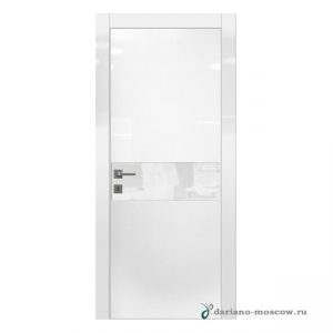 Дариано Вита белый глянец стекло белое