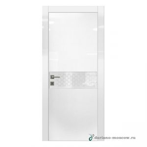 Дариано Вита белый глянец стекло белое Гучи